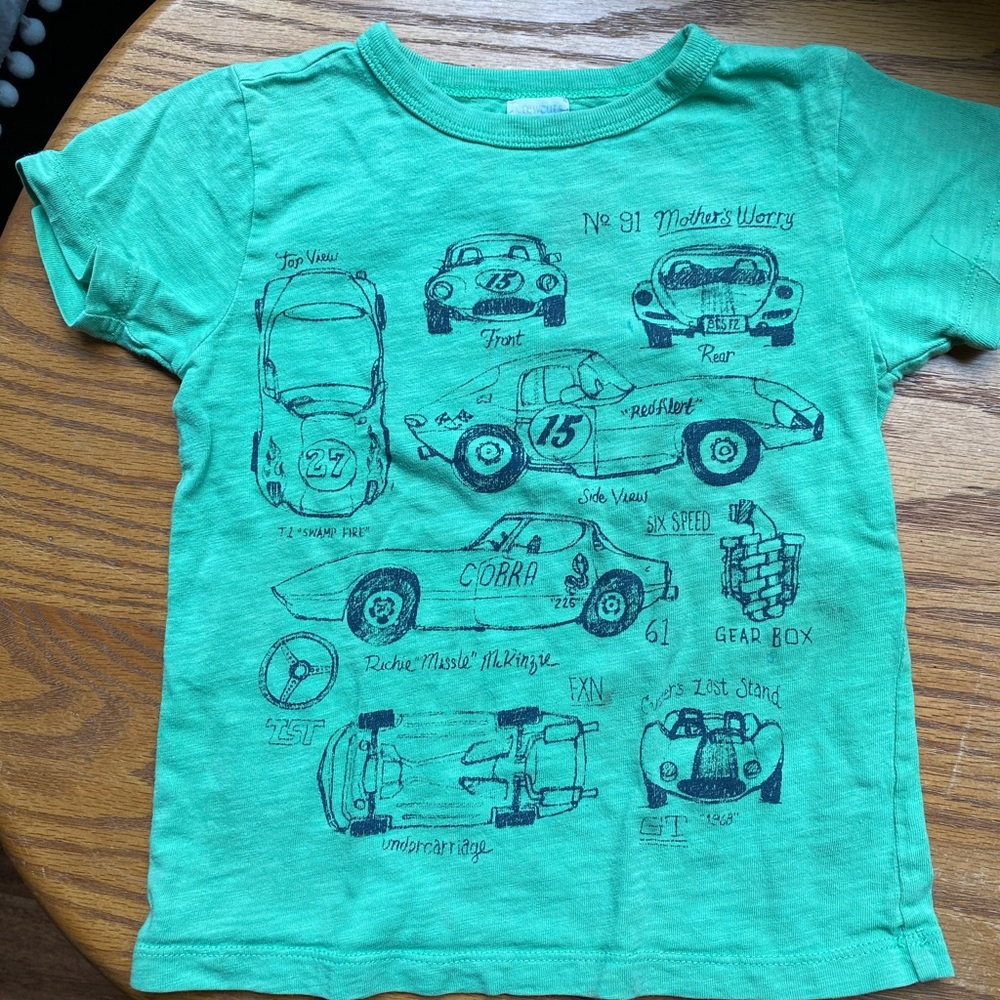 🦋 J Crew 3T motorcycle T shirt